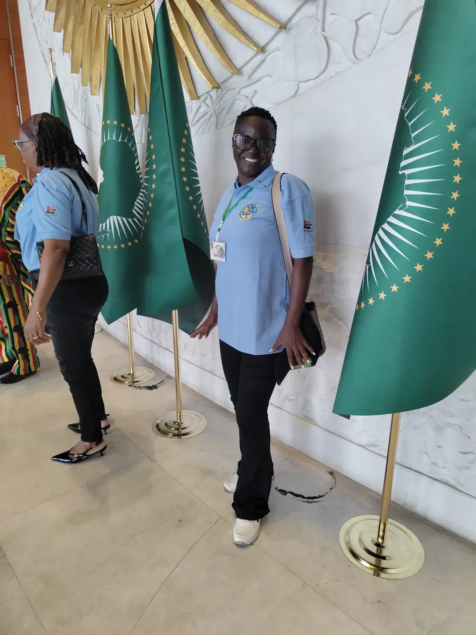 Delegates at the African Union headquarters, Addis Ababa.