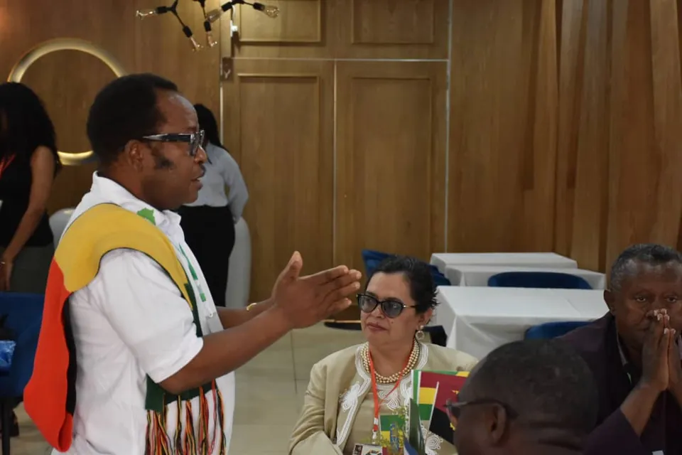 Delegates at the first Pan-African Festival of Cuban-Trained Graduates, Addis Ababa.