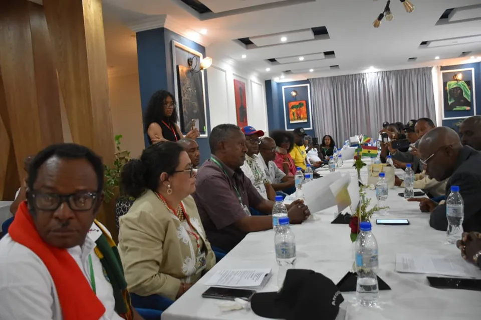 Delegates at the first Pan-African Festival of Cuban-Trained Graduates, Addis Ababa.