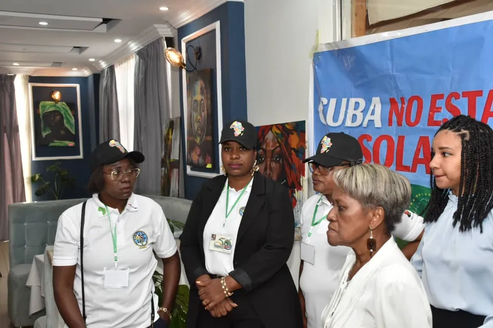 Delegates at the first Pan-African Festival of Cuban-Trained Graduates, Addis Ababa.