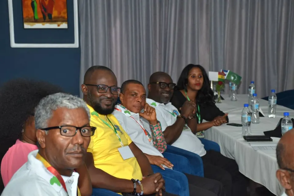 Delegates at the first Pan-African Festival of Cuban-Trained Graduates, Addis Ababa.