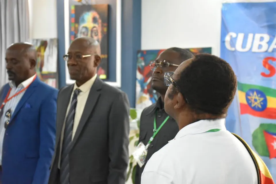 Delegates at the first Pan-African Festival of Cuban-Trained Graduates, Addis Ababa.