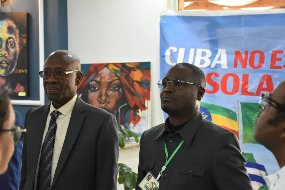 Delegates at the first Pan-African Festival of Cuban-Trained Graduates, Addis Ababa.