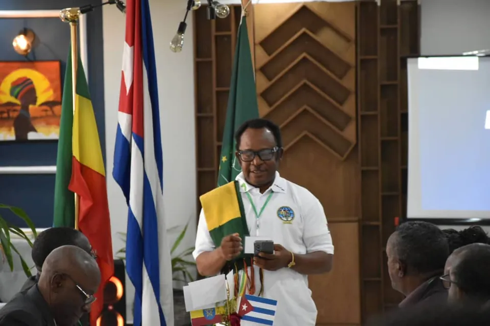 Delegates at the first Pan-African Festival of Cuban-Trained Graduates, Addis Ababa.