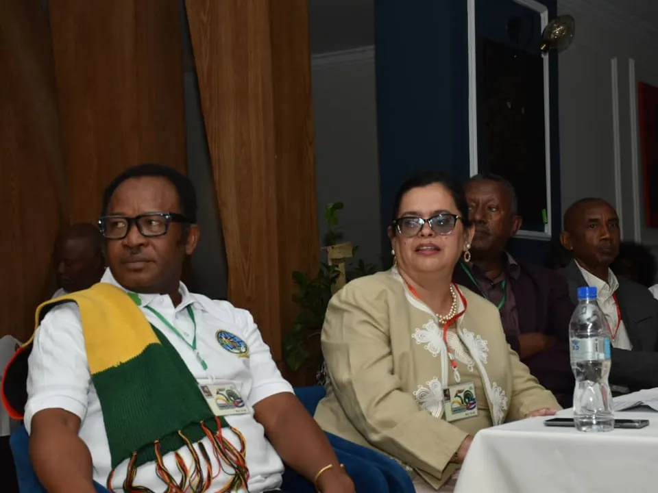 Delegates at the first Pan-African Festival of Cuban-Trained Graduates, Addis Ababa.