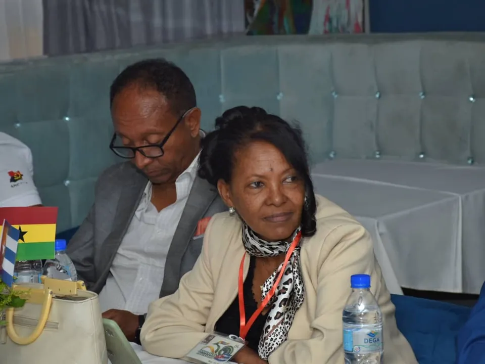 Delegates at the first Pan-African Festival of Cuban-Trained Graduates, Addis Ababa.