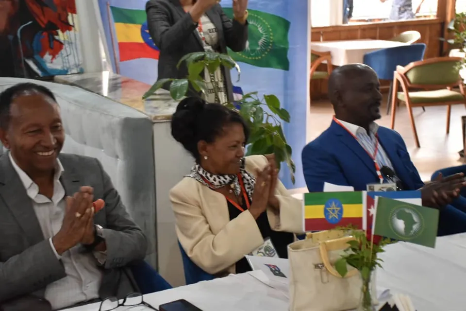 Delegates at the first Pan-African Festival of Cuban-Trained Graduates, Addis Ababa.