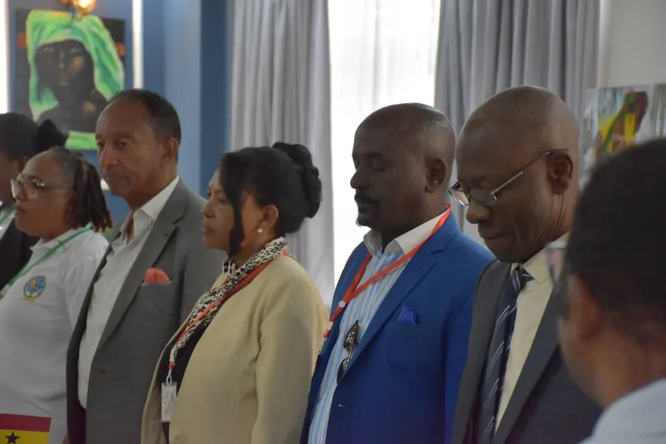 Delegates at the first Pan-African Festival of Cuban-Trained Graduates, Addis Ababa.